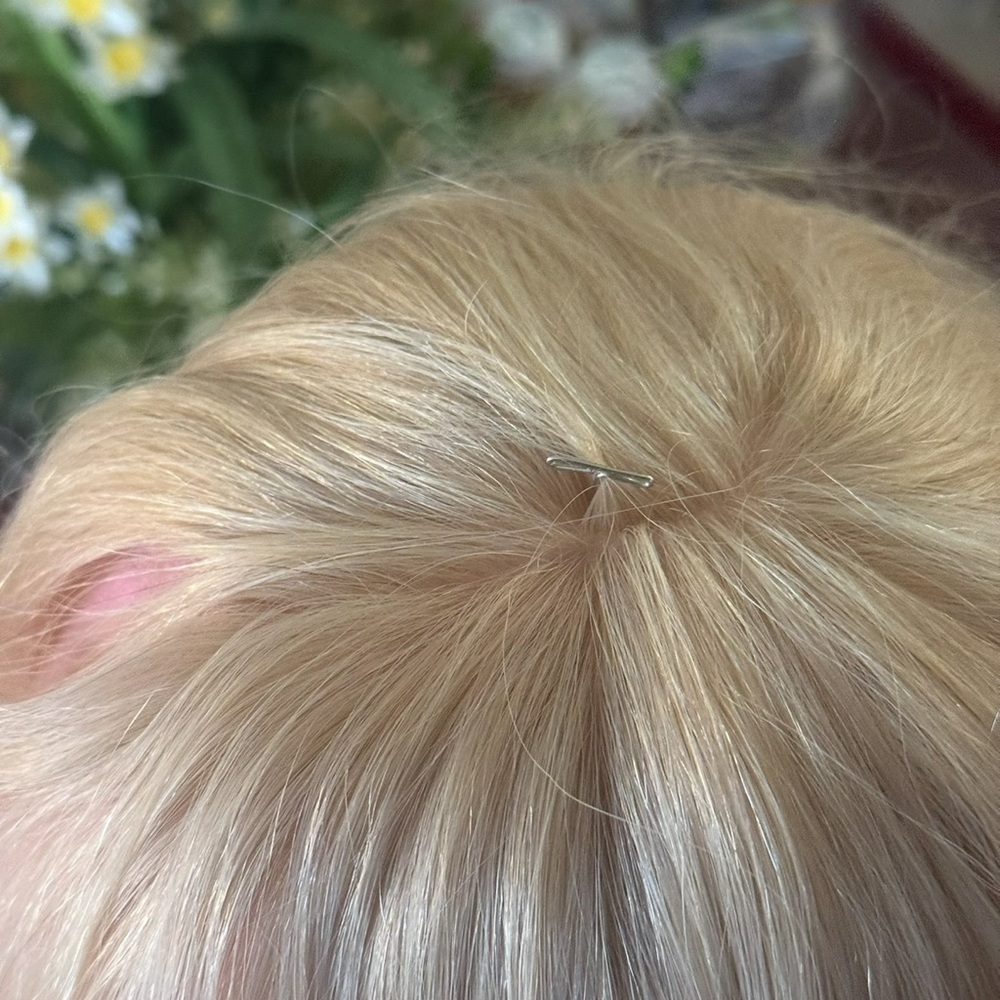 Blonde Hair Bobby Pin - Neutral Metal Hair Accessory